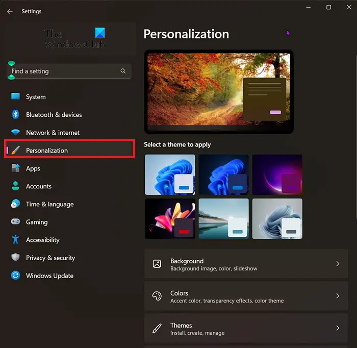 How to change or set device usage in Windows 11 - Personalization