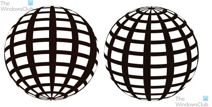 How to make 3D Vector Globe in Illustrator - Second globe - 2 globes