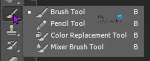 How to rotate brushes in Photoshop - Brush tool