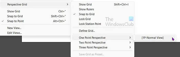 How-to-use-the-Perspective-Grid-Tool-in-Illustrator-Open-specific-perspective