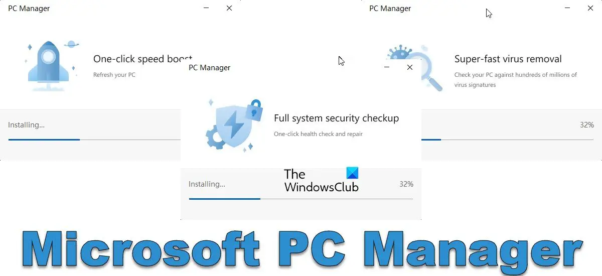 Microsoft PC Manager for Windows