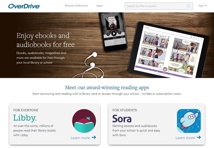 OverDrive Free Audio Books