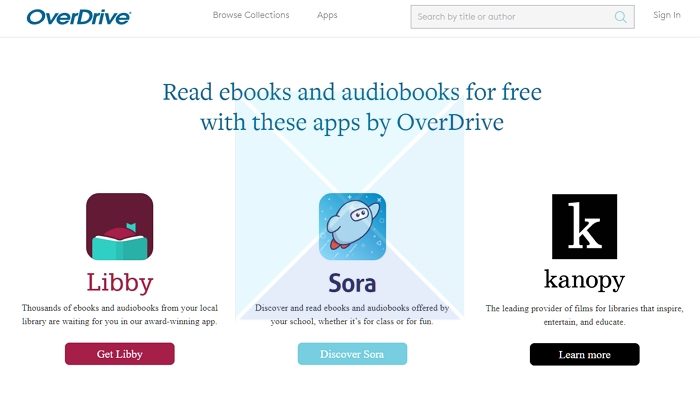 OverDrive Free eBooks