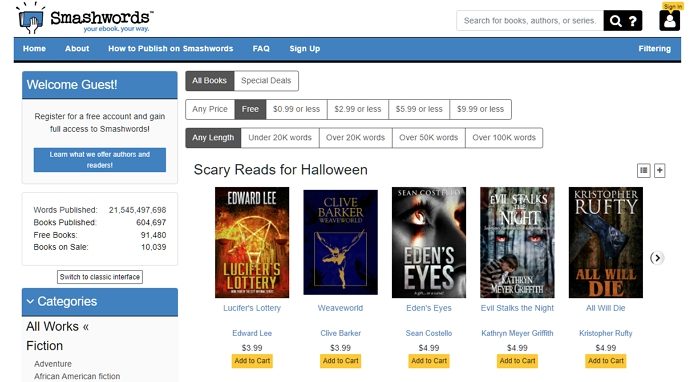 Smashwords Free eBooks