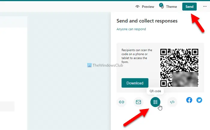 How to create QR code for Microsoft Forms and Google Forms