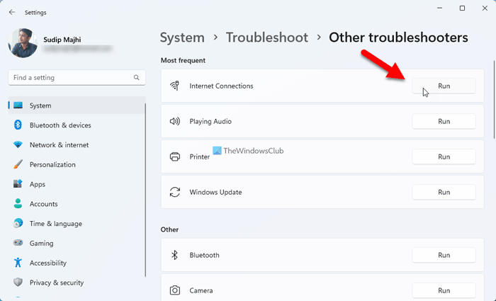 Local Area Connection doesn't have a valid IP configuration