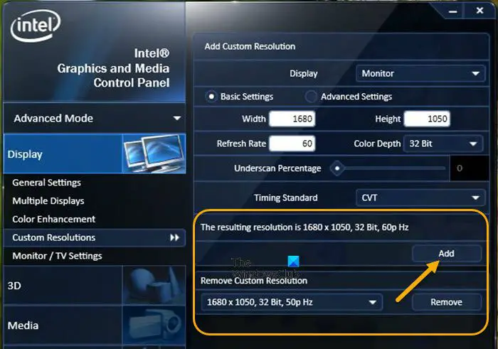Screen resolution setting greyed out in Windows 11 10