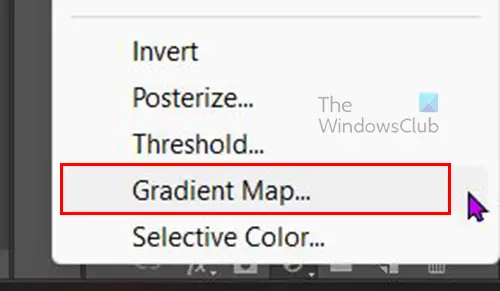 Create high-contrast black-and-white images in Photoshop using the gradient map - adjustment layer