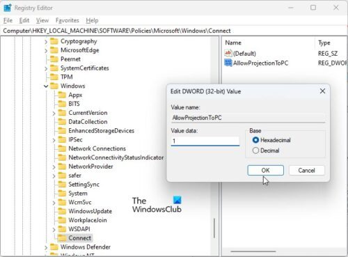How to Enable or Disable Projecting to this PC in Windows 11