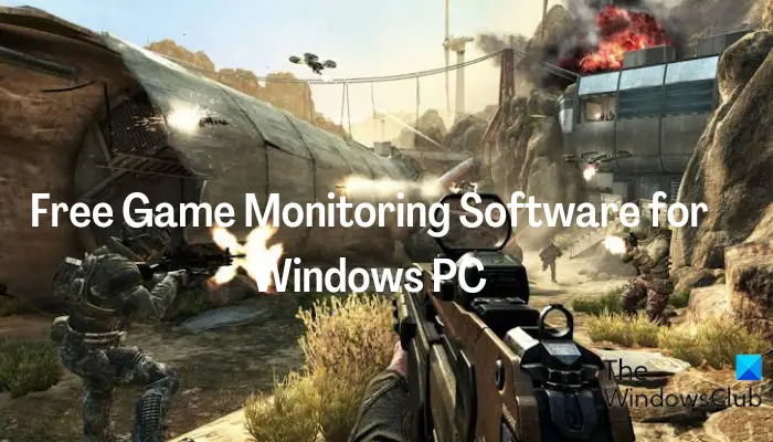 Software gratuito de monitoreo de juegos para PC con Windows