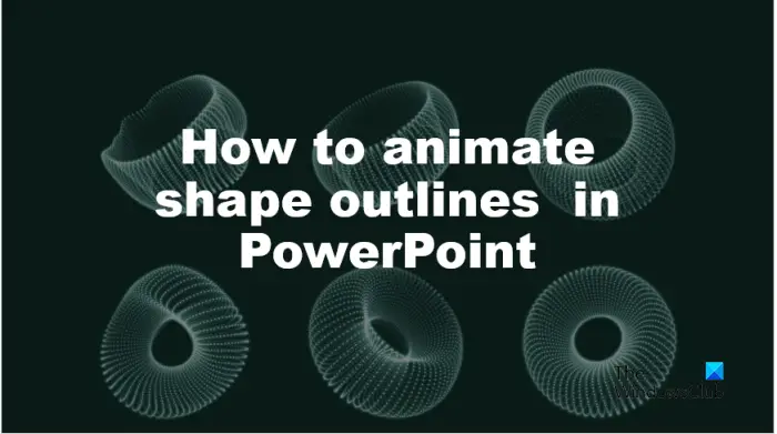 How to animate shape outlines in PowerPoint