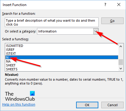 How to use the N function in Microsoft Excel - 59