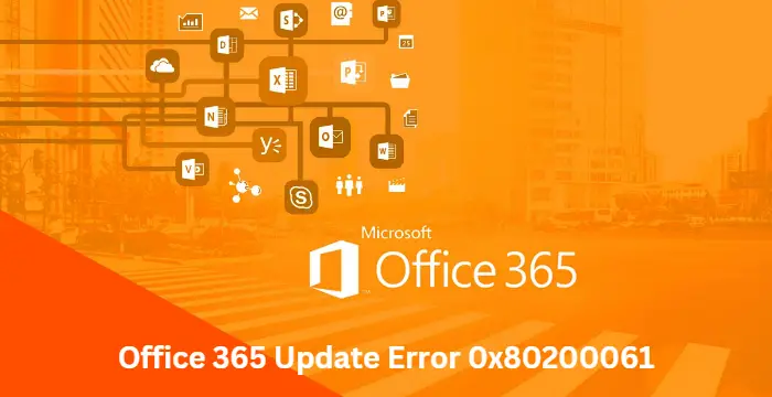 Office 365 Update Error 0x80200061