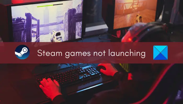 Steam games not launching