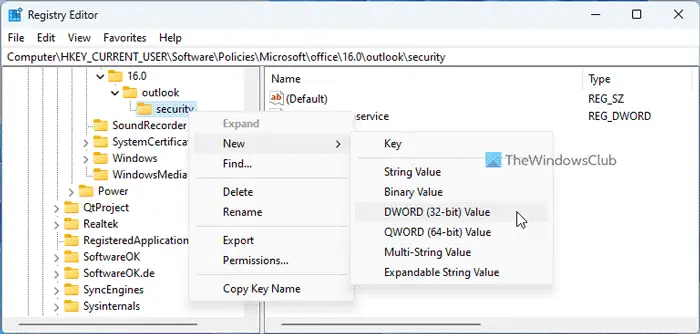 How to configure Exchange Server authentication in Outlook