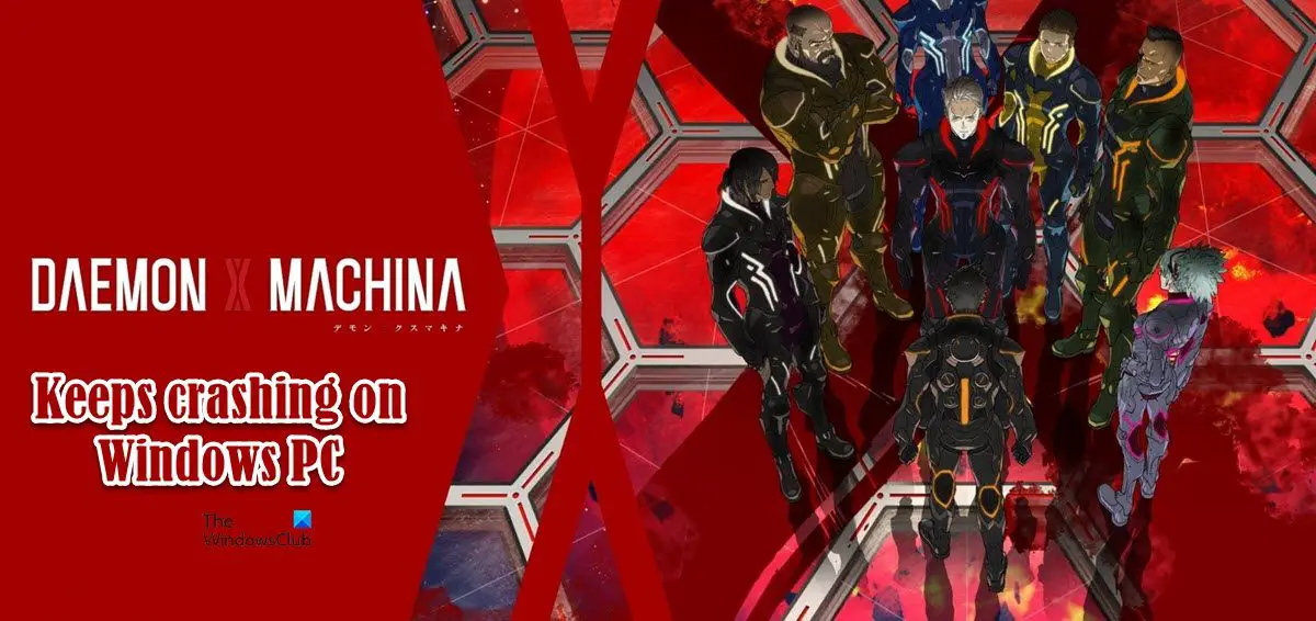 Daemon X Machina keeps crashing on PC