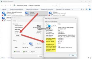 How to find DNS server on Windows 11/10 computer