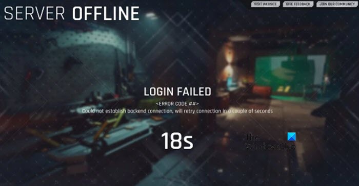 Login Failed in The Cycle Frontier on Windows PC