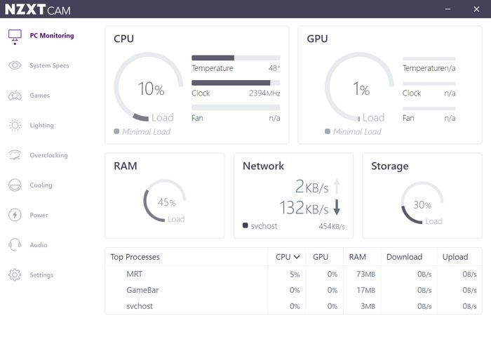 NZXT CAM