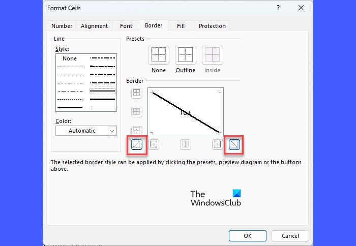 Formal Cells option in Microsoft Excel