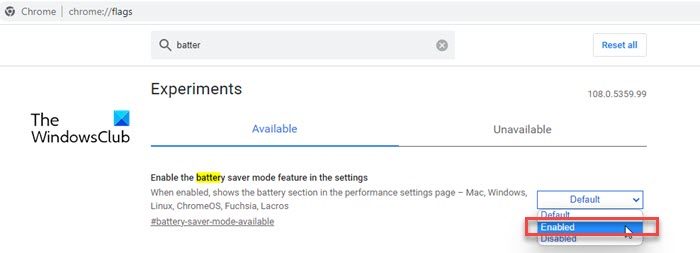 Hidden settings in Google Chrome