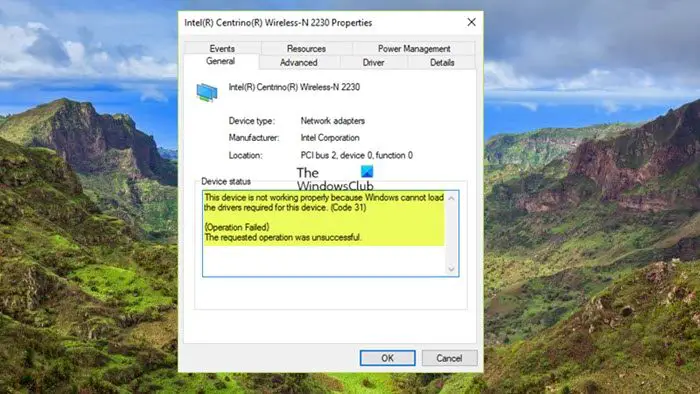 Fix Network Adapter Code 31 error on Windows 11 10 - 64