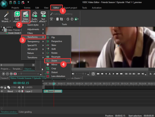 Comment Faire Un Zoom Sur Vsdc Editor Video Best free Video Editor with zoom in and out effect