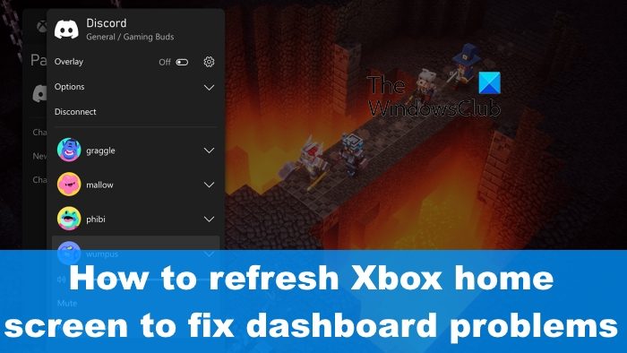 How to refresh Xbox home screen to fix dashboard problems