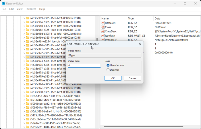 Disable the netsetupsvc service and make modifications in the Registry Editor