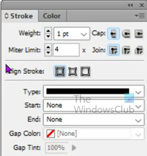 How to Change Stroke Styles in InDesign - line properties