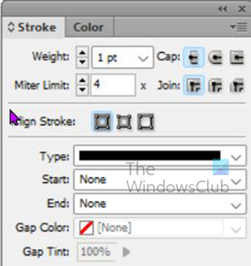 How to Change Stroke Styles in InDesign - line properties