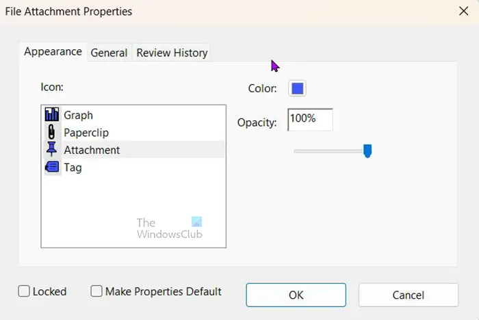 How to add audio comment to Acrobat Reader - File attachment window