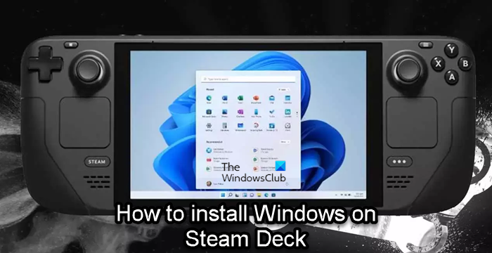 Как установить Windows на Steam Deck