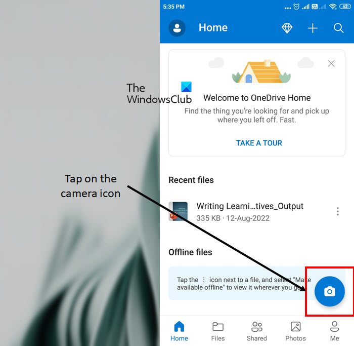 Scan directly to OneDrive