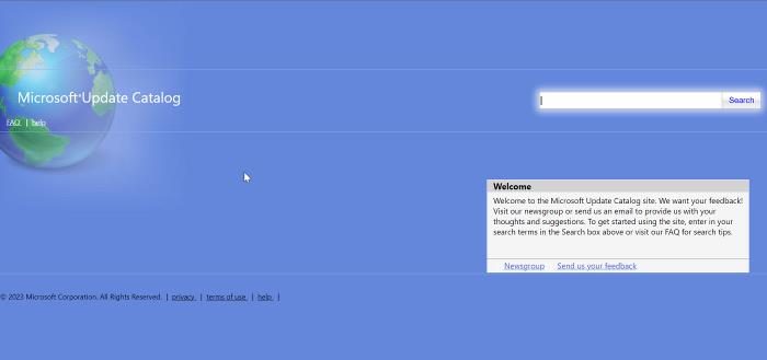 Microsoft Update Catalog