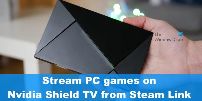 Stream PC games on Nvidia Shield TV from Steam Link