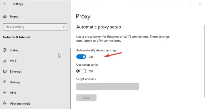 How to change and configure Microsoft Edge proxy settings