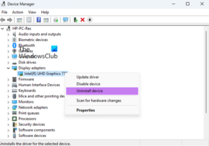 Windows keeps installing old Intel Graphics Driver