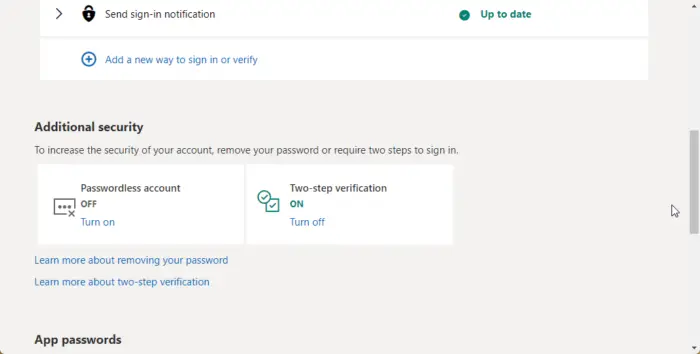 Account verification system is having trouble