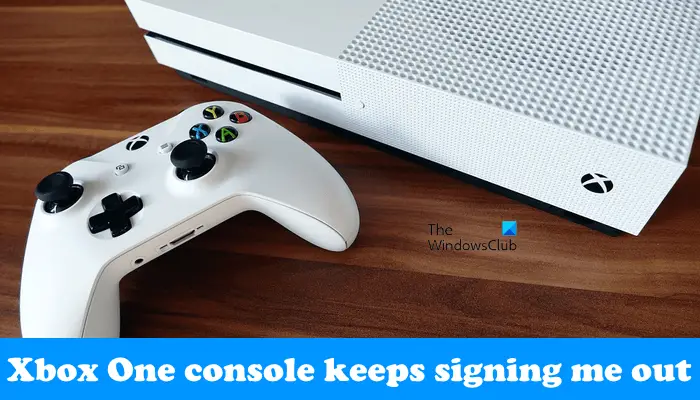 Xbox One console keeps signing me out