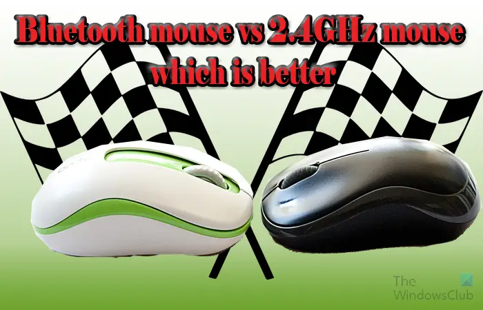 Bluetooth mouse vs 2.4 GHz mouse