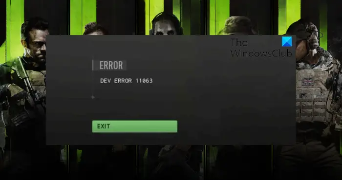 Fix Dev Error 11063 in Call of Duty Modern Warfare