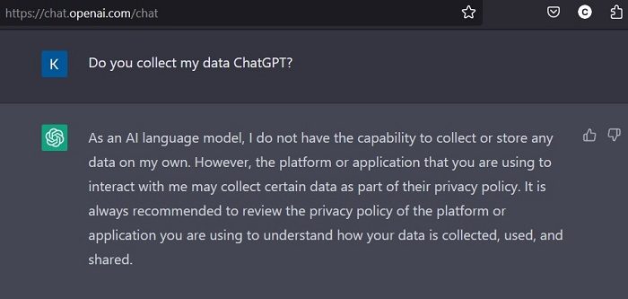 How to opt out of your Data Collection on ChatGPT