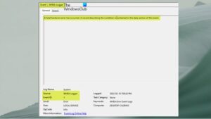 whea logger event id 17 fix