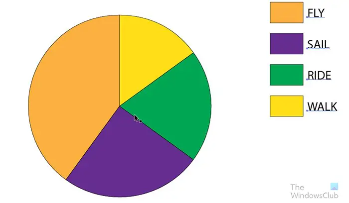 How to create 3D exploding pie charts in Illustrator - Change color