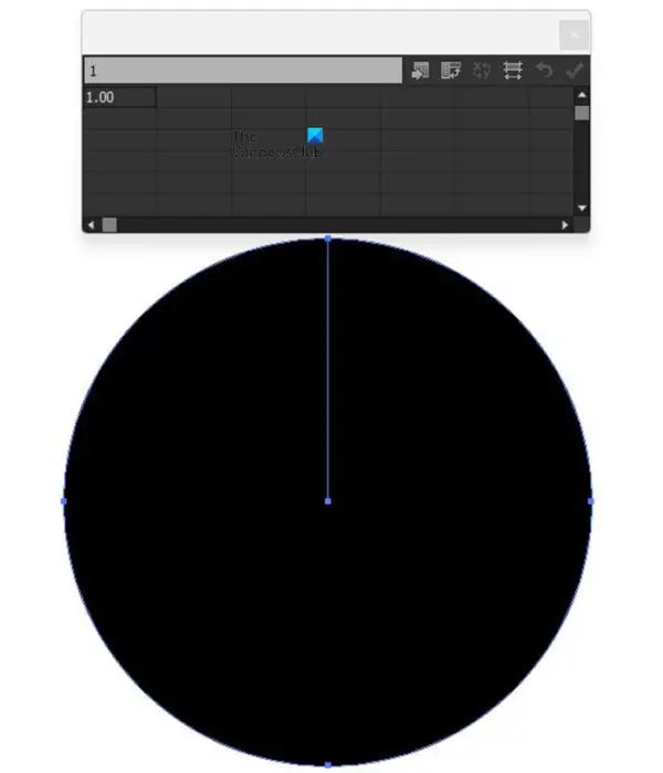 How to create 3D exploding pie charts in Illustrator - pie graph 1