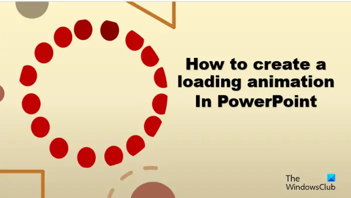 How to create a loading animation in PowerPoint