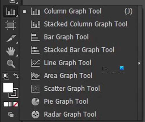 How to create graphs in Illustrator - List of graphs