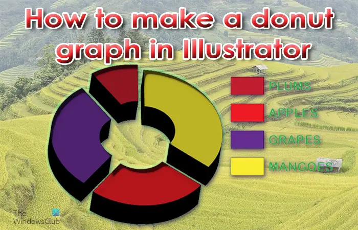 How to make a Donut Chart in Illustrator