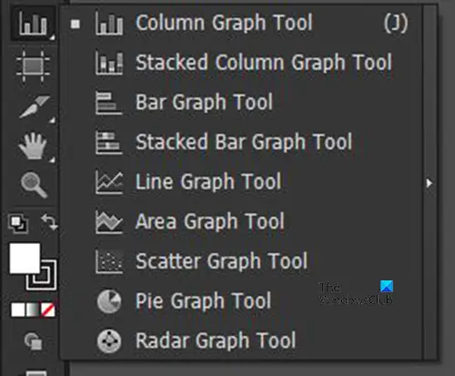 How to make a donut graph in Illustrator - Graph tools